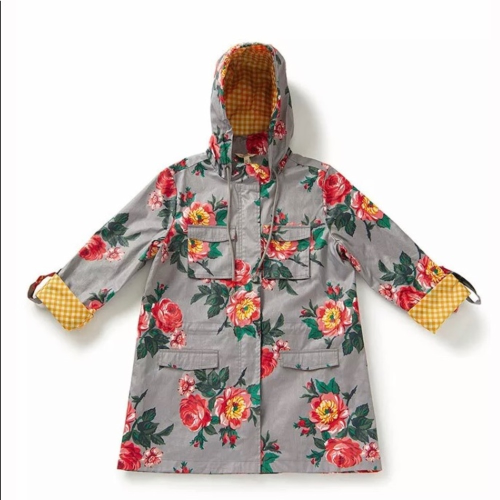 MATILDA JANE WOMENS RAINCOAT SZ L BNWT